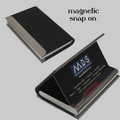 Deluxe Magnetic Snap-On Card Holder -holds 25 cards